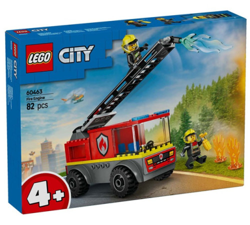  lego city 60463 constructor "camion de pompieri" (82 el.)