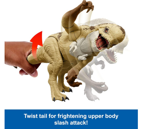 jurassic world jgb58 figurină "distortus rex"
