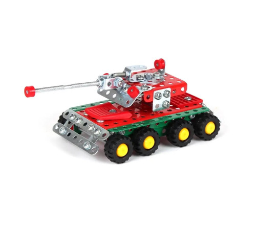 technok 3862 constructor din metal "militar" (334 el)