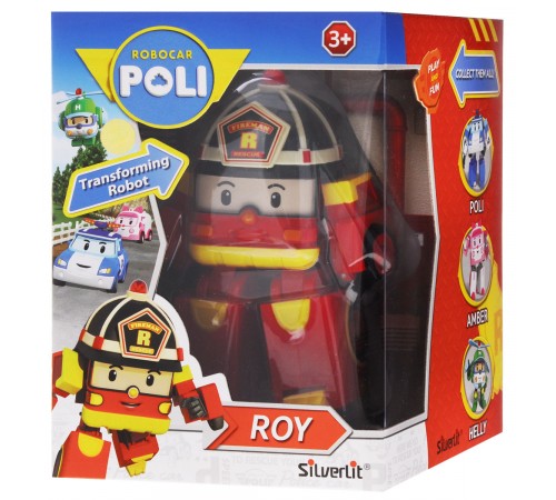 Robocar Poli 83170 Игрушка-трансформер Рой (10 см.) robocar poli 83170 Игрушка-трансформер Рой (10 см.)