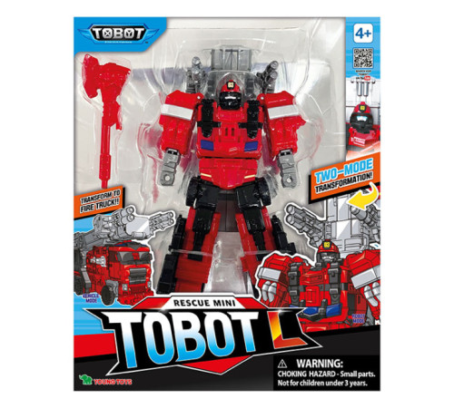 tobot 301160 robot-transforme tobot l mini (12 cm.)
