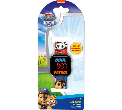 kids licensing pw20003 Светодиодные цифровые часы "paw patrol"
