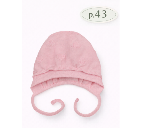  minikin 25982243 căciulă cu legături "heart (m.43) roz