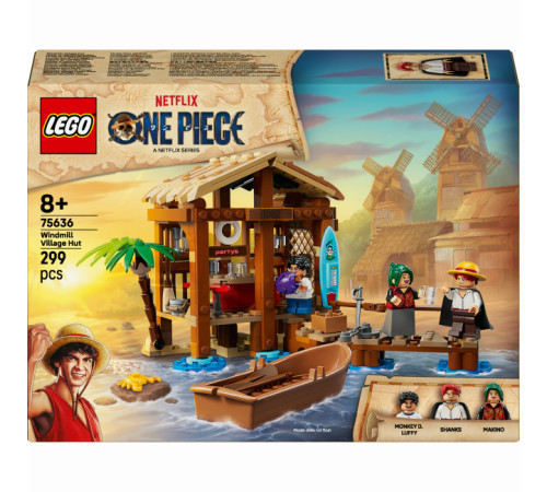 Детский магазин в Кишиневе в Молдове lego one piece 75636 Конструктор "Хижина в Поселке Ветряков" (299 дет.)