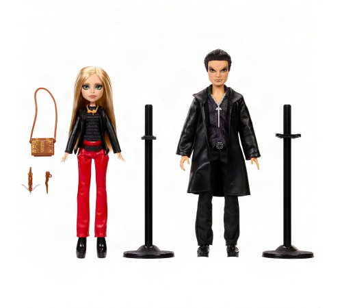 monster high jll00 set de păpuși de colecție "skullector: buffy și angel"