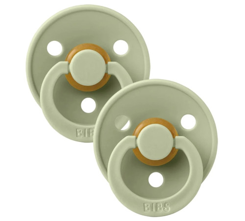 Питание и аксесcуары в Молдове bibs Пустышка симметричная латексная color s sage & sage (0-6 м.) 2 шт.