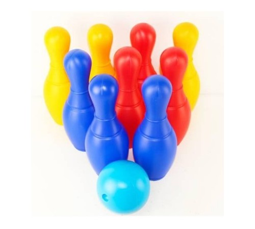 ColorPlast 0732 Набор для боулинга "Радуга 9" colorplast 0732 Набор для боулинга "Радуга 9"