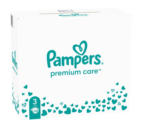Pampers Premium Care 3 (6-10 кг.) 200 шт. pampers premium care 3 (6-10 кг.) 200 шт.