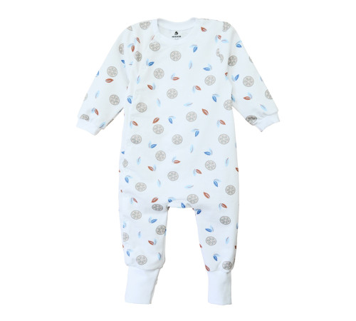 Детская одежда в Молдове minikin 231550186  Комбинезон "mix" (р.86) белый c узором