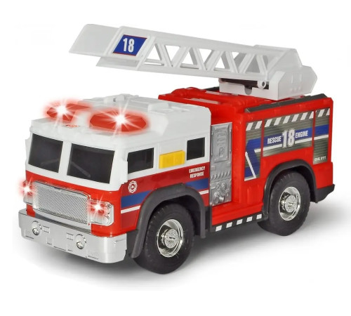 dickie 3306016 camion de pompieri cu lumină și sunet (30 cm.)