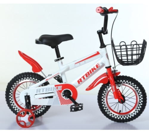  Велосипед "rtbike 16/1" белый\красный