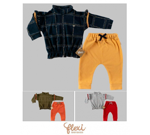  flexi 217381 set de 2 unități (6-9-12-18 luni) în sort.