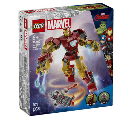 Jucării pentru Copii - Magazin Online de Jucării ieftine in Chisinau Baby-Boom in Moldova lego marvel 76307 constructor "iron man vs ultron" (101 el.)
