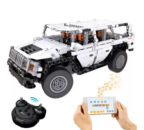 cada c51044w Машина на радиоуправлении "hummer warrior h2" (575 дет.)