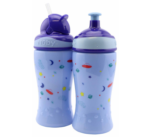 Питание и аксесcуары в Молдове Nuby NV04017BLUE Набор поильников 2 шт."Free Flow Pop-Up Sipper" 360 мл. (18 м.+)  nuby nv04017blue Набор поильников 2 шт."free flow pop-up sipper" 360 мл. (18 м.+)