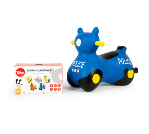 bo. 8056ml Игрушка-прыгунок "Полиция"
