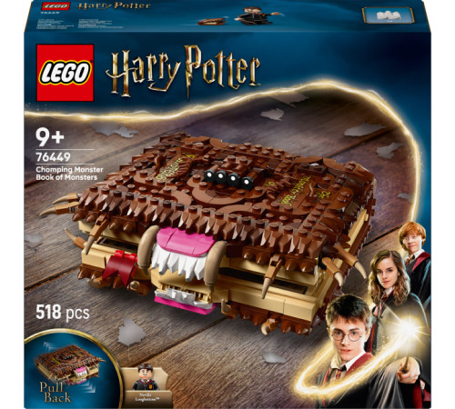 Lego Harry Potter 76449 Constructor "Cartea mușcătoare și oribilă a ororilor" (518 buc.)  lego harry potter 76449 constructor "cartea mușcătoare și oribilă a ororilor" (518 buc.)