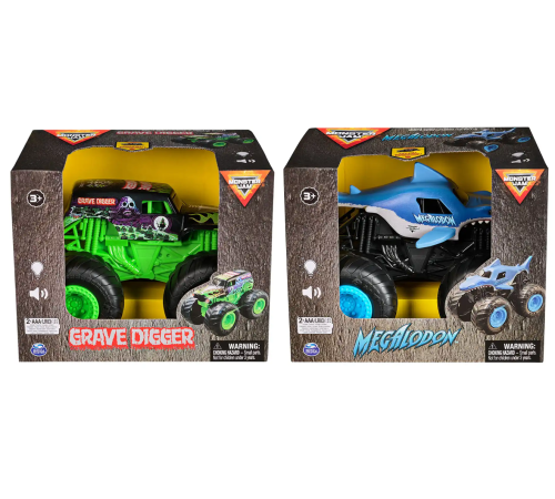  spin master 6071191 maşină "monster jam" cu lumină și sunet (in sort.)