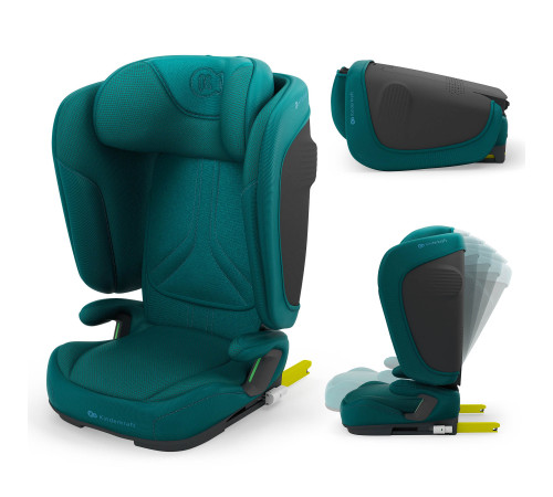 kinderkraft scaun auto unity 2 i-size gr. 2/3 (100-150 cm) verde