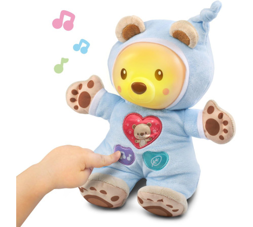 vtech 80502126rus Мягкая игрушка с ночником и музыкой "Мишка" (ru)