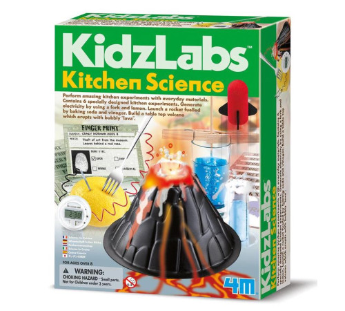  4m 00-03296 Научный набор для опытов "Чудеса на кухне"