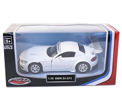  msz 67315 model metalic "bmw z4 gt3 1:38" in sortmodel de mașină 1:38. varsta: de la 3 ani. dimensiune produs: 11,5x11x3,5 cm..