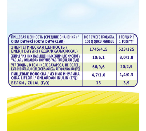 bebi premium Каша молочная фруктово-злаковое ассорти (6 м+) 200 гр.