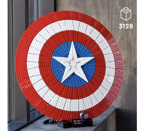 lego marvel 76262 Конструктор "Щит Капитана Америки" (3128дет.)