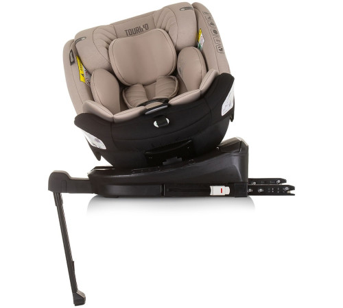 chipolino scaun auto "i-size isofix 360 tourino" stktrn02405ma (40-150 cm.) macadamia