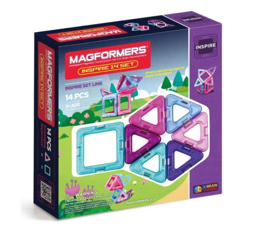  magformers 704001 Магнитный конструктор "inspire" (14 дет.)