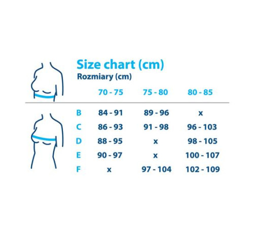 babyono Бюстгальтер для кормления (75-80 f) белый