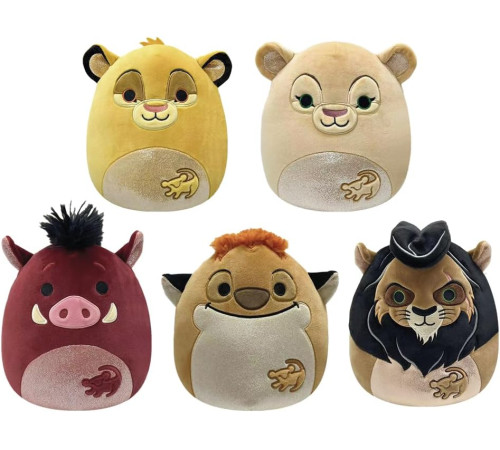 Squishmallows SQLK8 Мягкая игрушка "Король Лев" (20 см.) в асс. Детский магазин в Кишиневе в Молдове squishmallows sqlk8 Мягкая игрушка "Король Лев" (20 см.) в асс.