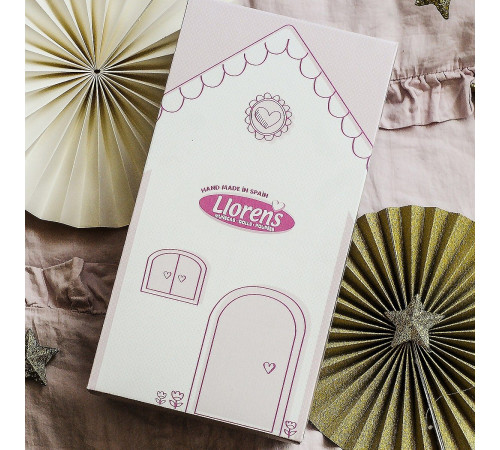 llorens 74011 păpușă interactivă "mimo lloron capazo celeste" (40 cm.)