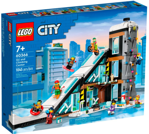 lego city 60366 Конструктор "Горнолыжный и альпинистский центр" (1045дет.)