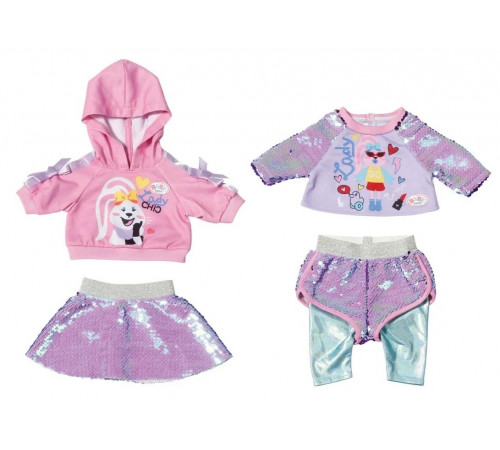  zapf creation 828182 oдежда для куклы "Мода и стиль" baby born