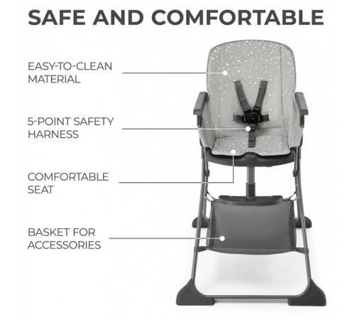 kinderkraft scaun pentru copii foldee sur