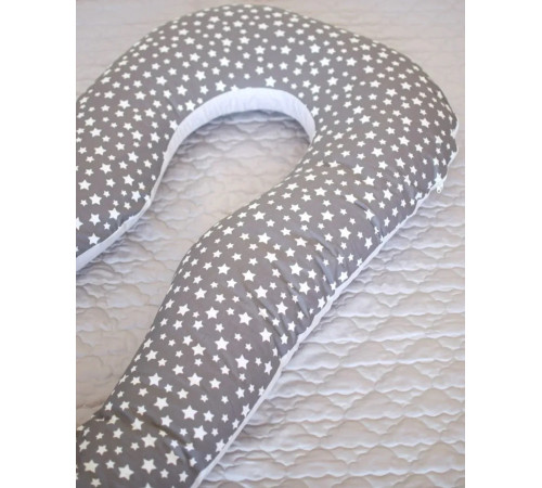 veres 301.15.05 pernă pentru gravide &icirc;n formă de u (140х75 cm.) gri\bej