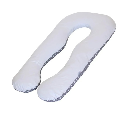 veres 301.15.05 pernă pentru gravide &icirc;n formă de u (140х75 cm.) gri\bej