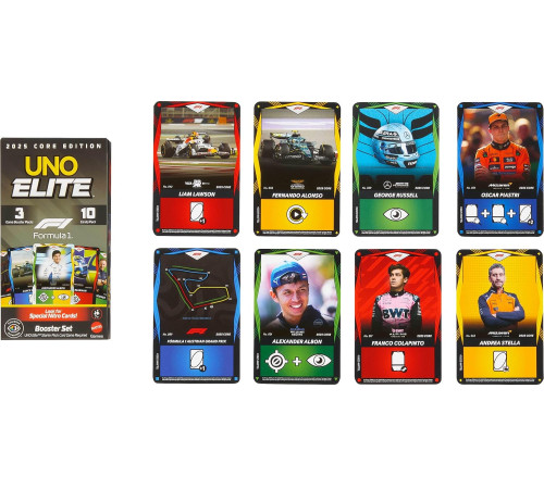 uno jlv43 Карточная игра "Формула 1"