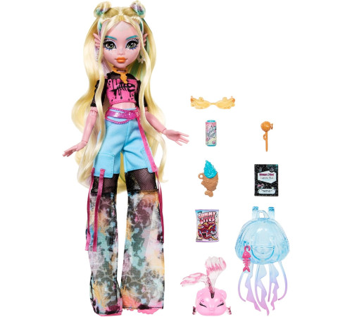 monster high hxh75 papusa "laguna blue" noua generatie