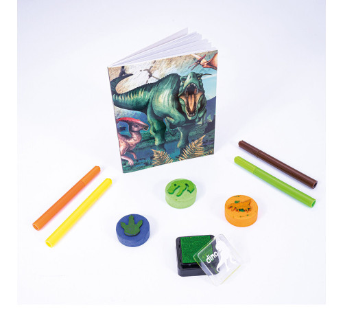 as kids 1023-61006 Карманный набор для рисования "dinosaurs" (в асс.)