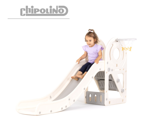chipolino slduc02401cf tobogan pentru copii "duck" (170 cm) bej