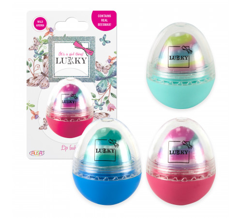 Детский магазин в Кишиневе в Молдове Lukky T11936 Бальзам для губ в форме яйца (в асс.)  lukky t11936 Бальзам для губ в форме яйца (в асс.)