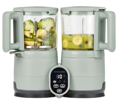  babymoov a001138 robot multifunctional 4 in 1 "nutribaby glass" (mint)