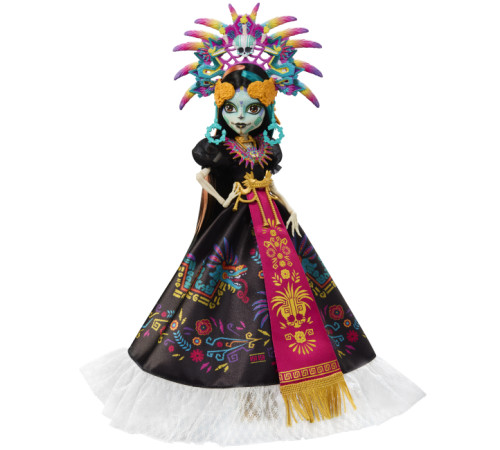 monster high skullector jdr63 Кукла "Скелита Калаверас dia de muerto"