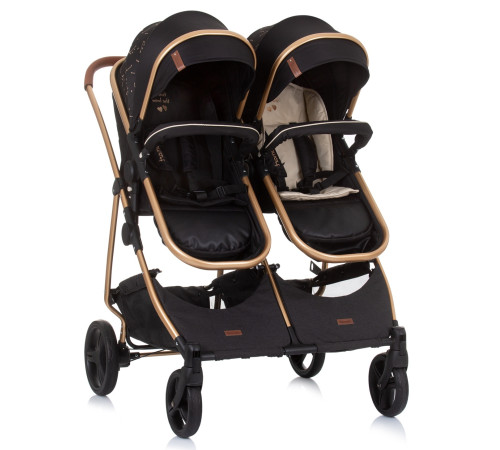 Cărucioare in Moldova chipolino carucior pentru gemeni duo smart kbds02301eb ebony