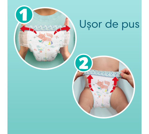 pampers chiloței  premium care pants 4 (9-15 kg) 38 buc.
