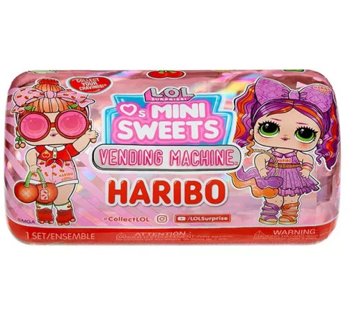   l.o.l. 119883 Игровой набор с куклой l.o.l. surprise! серии loves mini sweets haribo "Вкусняшки"