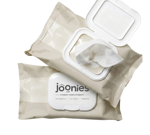 joonies h&acirc;rtie igienică umedă cu pantenol și acid lactic (96 buc.)