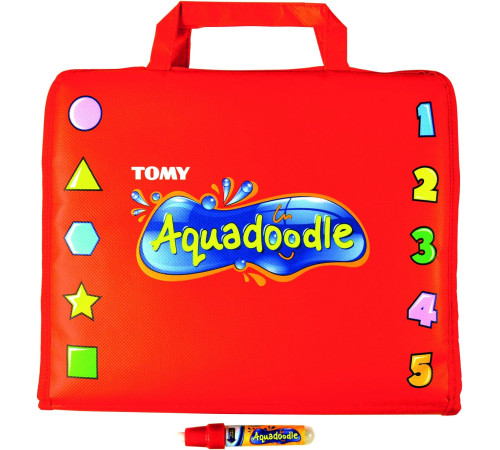 tomy t6659 sac de desen aqua "aquadoodle" rosu